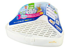 【同梱不可】【2個セット】株式会社マルカン うさぎのカンタンおそうじトイレ　三角形W　吸水消臭セット