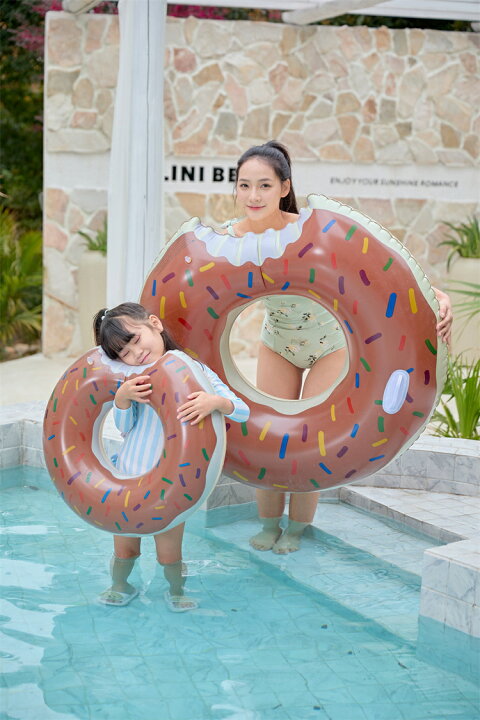 同梱不可】 浮き輪 浮輪 ドーナツ ドーナッツ 水泳 海水浴水遊び用 キッズ 子供用