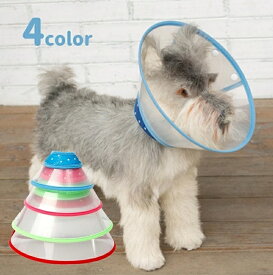 傷舐め防止 噛み防止 猫用品 水玉 中型犬 ペット用 小型犬 スナップボタン ソフトタイプ 犬用品 半透明 ドット エリザベスカラー ケア用品 ひっかき防止 シンプル