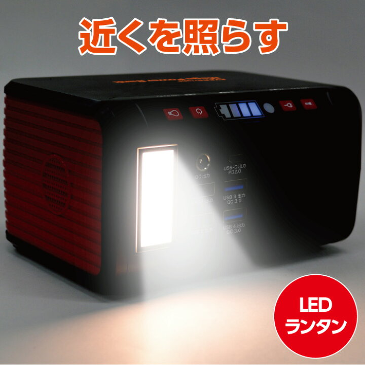 楽天市場】ポータブル電源 メガパワーステーション ソーラーパネル 