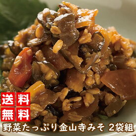 国産野菜たっぷり金山寺みそ 200グラム 2袋組 金山寺味噌 食品 惣菜 和風惣菜 おかずみそ おつまみ 味噌 みそ ナス ダイコン きゅうり 具だくさん お土産