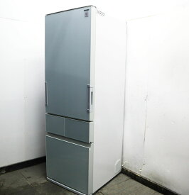 【中古】ポイント10倍 関東地域限定 シャープ SHARP 大型冷蔵庫 SJ-GT41B-G 410L 送料無料 Y16293