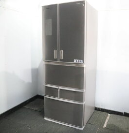 【中古】ポイント20倍 関東地域限定 自動製氷機付き クリアレディッシュゴールド 東芝 TOSHIBA 大型冷蔵庫 GR-507F-N 410L 送料無料 R16336