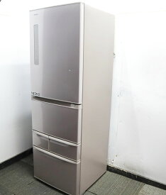 【中古】ポイント20倍 関東地域限定 自動製氷機付き 東芝 TOSHIBA 大型冷蔵庫 GR-K41G-NP 410L 送料無料 R16353
