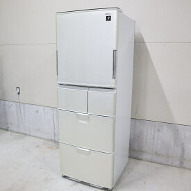 【中古】シャープ SHARP 大型冷蔵庫 SJ-PW38A 384L 送料無料 R60073
