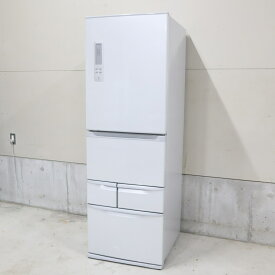 【中古】関東地域限定 自動製氷機付き 東芝 TOSHIBA 大型冷蔵庫 GR-E43GL-SS 427L 送料無料 R60076
