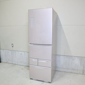 【中古】関東地域限定 自動製氷機付き 東芝 TOSHIBA 大型冷蔵庫 GR-H43G-NP 426L 送料無料 R60089
