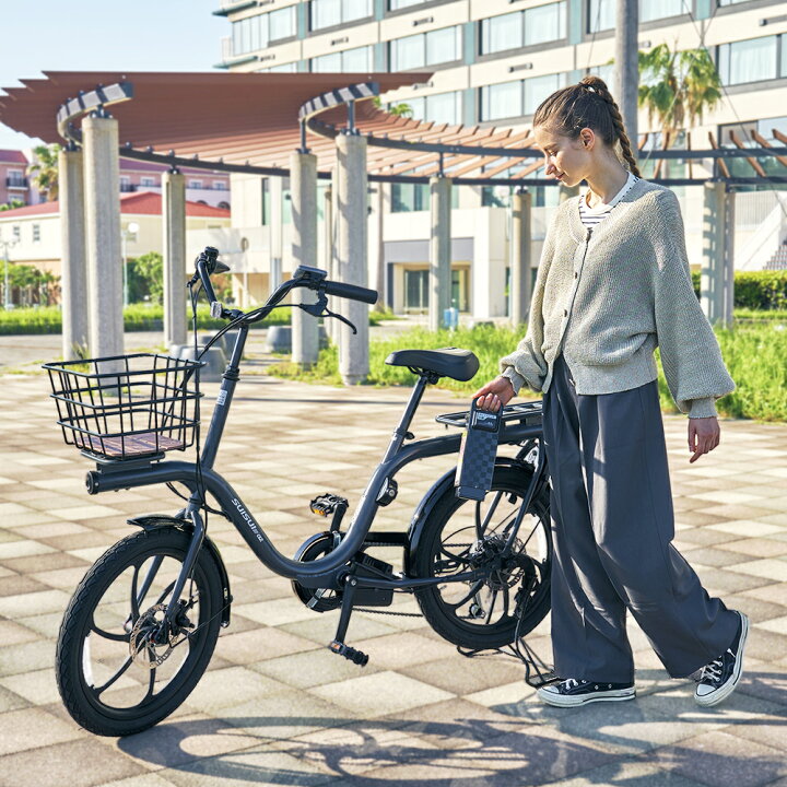 ⭐️人気⭐️KAIHOU 20/24インチ 電動アシスト付き自転車 SUISUI 6段 