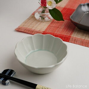 【作山窯】SAKUZAN 小鉢 青白(貫入有)hana hana Seihaku 20620