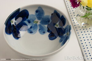 波佐見焼 敏彩窯 4.5寸小鉢 花野