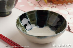 波佐見焼 敏彩窯  安南太十草 4.5寸小鉢