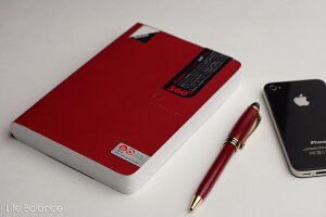 銀座 伊東屋 ZEQUENZ ノートジークエンス360 横罫M (レッド) ZQ022