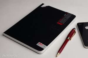 銀座 伊東屋 ZEQUENZ ノートジークエンス360 横罫スリム L (ブラック) ZQ038