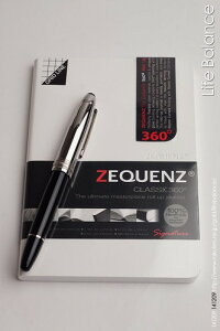 銀座 伊東屋 ZEQUENZ ノートジークエンス360 方眼スリムM (ホワイト) ZQ243