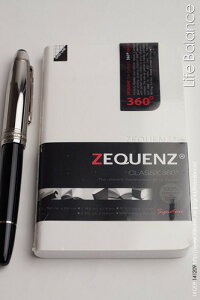 銀座 伊東屋 ZEQUENZ ノートジークエンス360 方眼ミニ (ホワイト) ZQ215