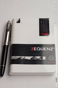 銀座 伊東屋 ZEQUENZ ノートジークエンス360 方眼S (ホワイト) ZQ211