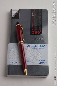 銀座 伊東屋 ZEQUENZ ノートジークエンス360 ギャラクシーノートM 方眼(ダークグレー)ZQG4387