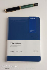 銀座　伊東屋　ZEQUENZ　ノート ジークエンス　360THE COLOR　ノート　M　ザ　カラー　ノート　M　ロイヤルブルー　ZQC 2399