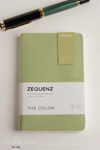 銀座 伊東屋 ZEQUENZ ノート ジークエンス 360THE COLOR ノート Mini ザ カラー ノート ミニ オリーブ ZQC 2757