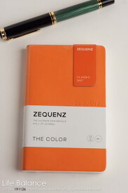 銀座　伊東屋　ZEQUENZ　ノート ジークエンス　360THE COLOR　ノート　Mini　ザ　カラー　ノート　ミニ　アプリコット　ZQC 2917