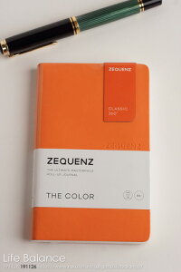 銀座 伊東屋 ZEQUENZ ノート ジークエンス 360THE COLOR ノート Mini ザ カラー ノート ミニ アプリコット ZQC 2917