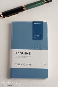 銀座 伊東屋 ZEQUENZ ノート ジークエンス 360THE COLOR ノート Mini ザ カラー ノート ミニ ライトブルー ZQC 2795