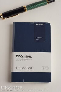 銀座 伊東屋 ZEQUENZ ノート ジークエンス 360THE COLOR ノート Mini ザ カラー ノート ミニ ダークネイビー ZQC 3198