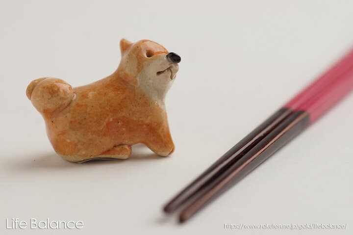 箸置き ソラマメ商会 豆屋 はしおき 日本の犬 柴犬 おすわり 左手あげ Kr 021 Sale 70 Off
