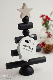 クリスマス置物　北欧雑貨フィンランド　aarikka　アアリッカ　クリスマスツリー　40　AKCOMB7037