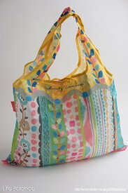 Designers Collaboration Shopping Bag　エコバッグ中村メグミ　デザイン　ショッピングバッグ　Garden　DJQ-6013-PO