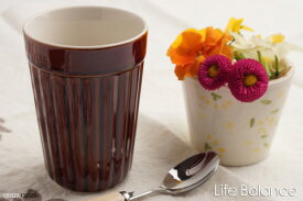 studio m'　（スタジオエム）relief cup　ロリエフカップ　L　（アメ）　102706