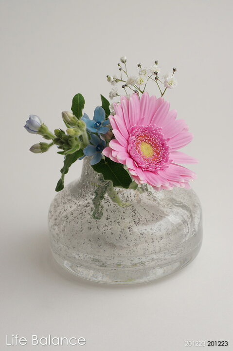 楽天市場 Henry Dean ヘンリーディーン 花器 花瓶 フェメイアxs シルバー フラワーベース ガラス Life Balance ライフバランス