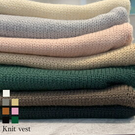 ニット ベスト ニットベスト トップス セーター チュニック レイヤード レディース 深V 重ね着 大きいサイズ 秋 冬 春