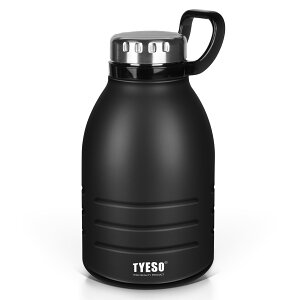 TYESO公式店 水筒 大容量 軽い ストロー付き ボトル スポーツボトル ドリンクボトル ステンレスボトル マグボトル 大きめ 魔法瓶 1500ML 真空断熱 保温 保冷 直飲み 4色選択 アウトドア 山登り