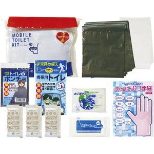 #能登のために モバイルトイレキット FNT-E[防災グッズ セット 防災用品 非常用持ち出し袋 非常持ち出し袋 災害用品 非常用品 非常持出袋 災害グッズ 非常用持ち出しセット 非常持ち出し