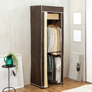 選べるカバー付きクローゼットハンガー 60cm幅 カーテン付きハンガーラック クローゼットハンガーラック クローゼットハンガー 収納 洋服ラックカバー付き 洋服ラック キャスター付き ハン