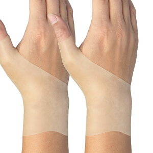 腱鞘サポーター手首らーく 2枚組 ロングタイプ 腱鞘 サポーター 手首 手首サポーター おしゃれ