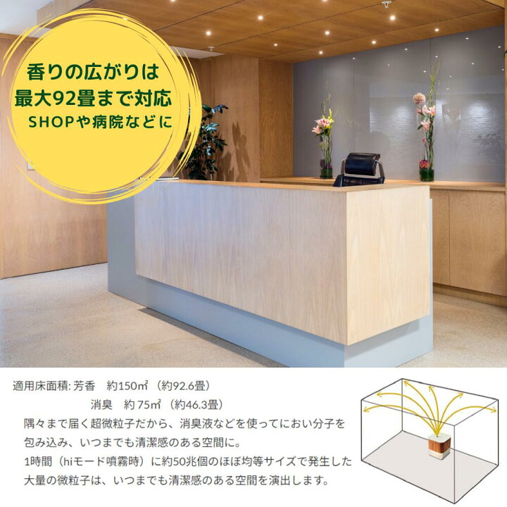 楽天市場】ディフューザー 業務用 アロマ 水を使わない タイマー 