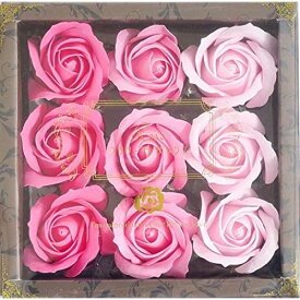 バスフレグランス バスフラワー ローズフレグランス ピンクカラー お花の形の入浴剤 プレゼント ばら ギフト