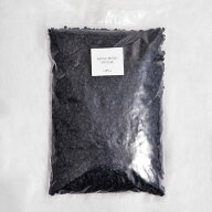 鉢土に載せるマルチングストーン（カラーストーン・化粧石）ブラック（黒） 小粒 5～7mm / 観葉植物、鉢…
