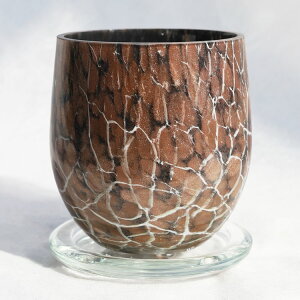 �A�ؔ� �K���X���C���e���A�|�b�g �����g�iMELT�j �G�b�O �u���E���i���j ��11cm×H12.5cm�i4���E4���j�y�ꌊ�L�E��M�t�z