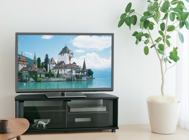 楽天市場】ハヤミ工産 TV-BSシリーズ 43～52V型対応 テレビ台 ブラック  