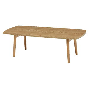 テーブル(ナチュラル) MT-6423NA天然木の木目を楽しむ折れ脚テーブル。熱や傷に強いUV塗装仕上げ。幅110cm