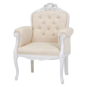 ハンプトンシリーズ チェア RL-1942AW-1Cクラシックな上品さとモダンなテイストをあわせ持つアンティーク風1人掛けチェア。