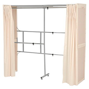 �L�k�N���[�[�b�g�i�z���C�g�E�H�b�V���j�@VR-7240WS�X�y�[�X�ɍ��킹�ĐL�k�\�Ȗؐ��N���[�[�b�g�n���K�[�B�J�[�e���t���B