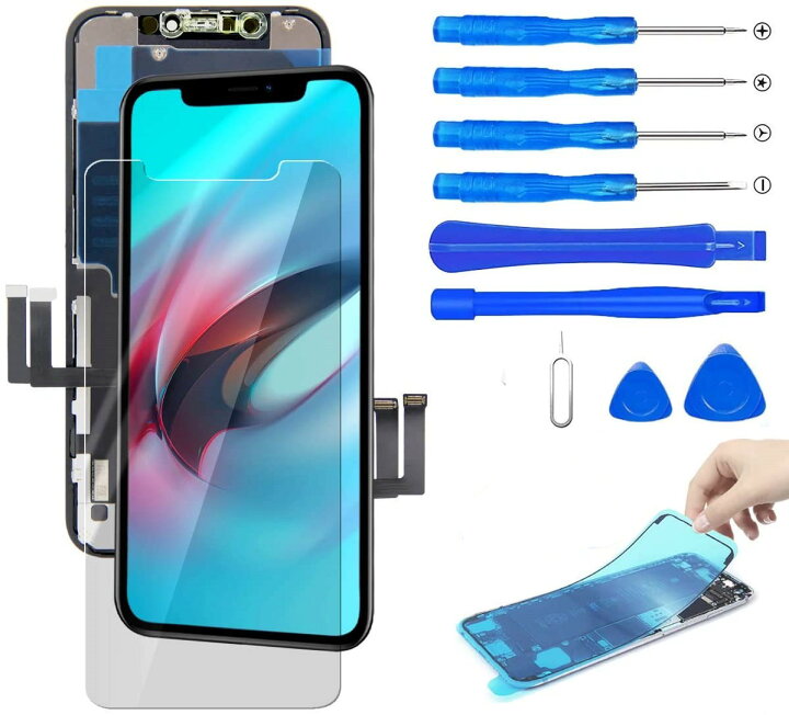 楽天市場】＼10％OFFクーポン☆P2倍！／iPhone11 画面交換キット 液晶 