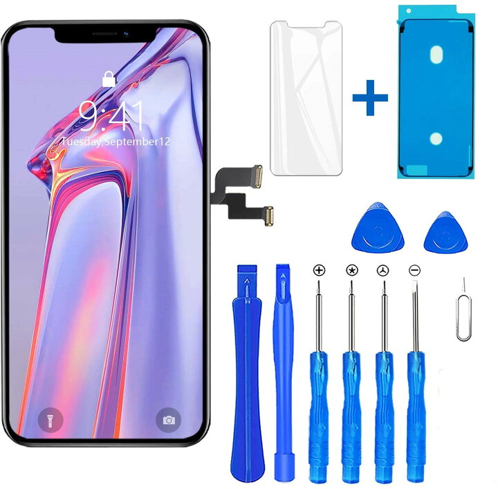 楽天市場】＼10％OFFクーポン☆P2倍！／iPhoneXS 画面交換キット 液晶  