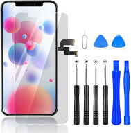 ＼10％OFFクーポン★P5倍！／iPhoneX 画面交換キット 液晶交換 自己修理 液晶パネル互換品 液晶画面新品 …