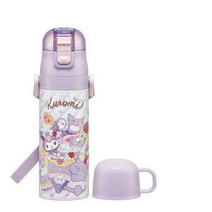 �X�P�[�^�[(Skater) ���� �q���p 2WAY ������ 470ml �R�b�v���� 430ml �T�����I �N���~ Fancy Snacks Weets ���̎q �X�e�����X �ۉ��ۗ� �y�� waterbottle �X�|�[�c�{�g�� �L�b�Y ���ǂ� ���r SKDC4-A