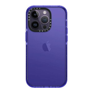 CASETiFY iPhone 14 Pro �p �P�[�X �C���p�N�g - Peri Purple